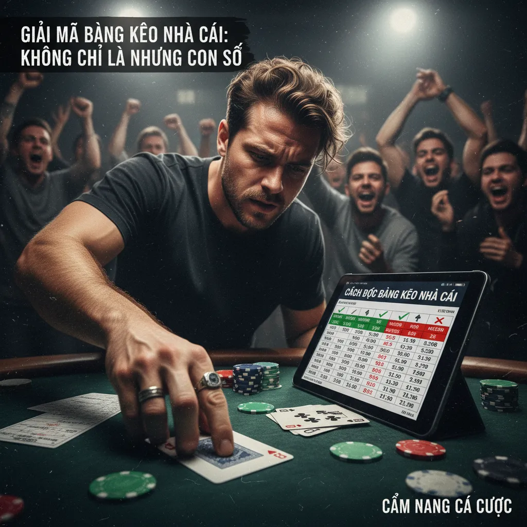 Giải mã bảng kèo nhà cái: Không chỉ là những con số