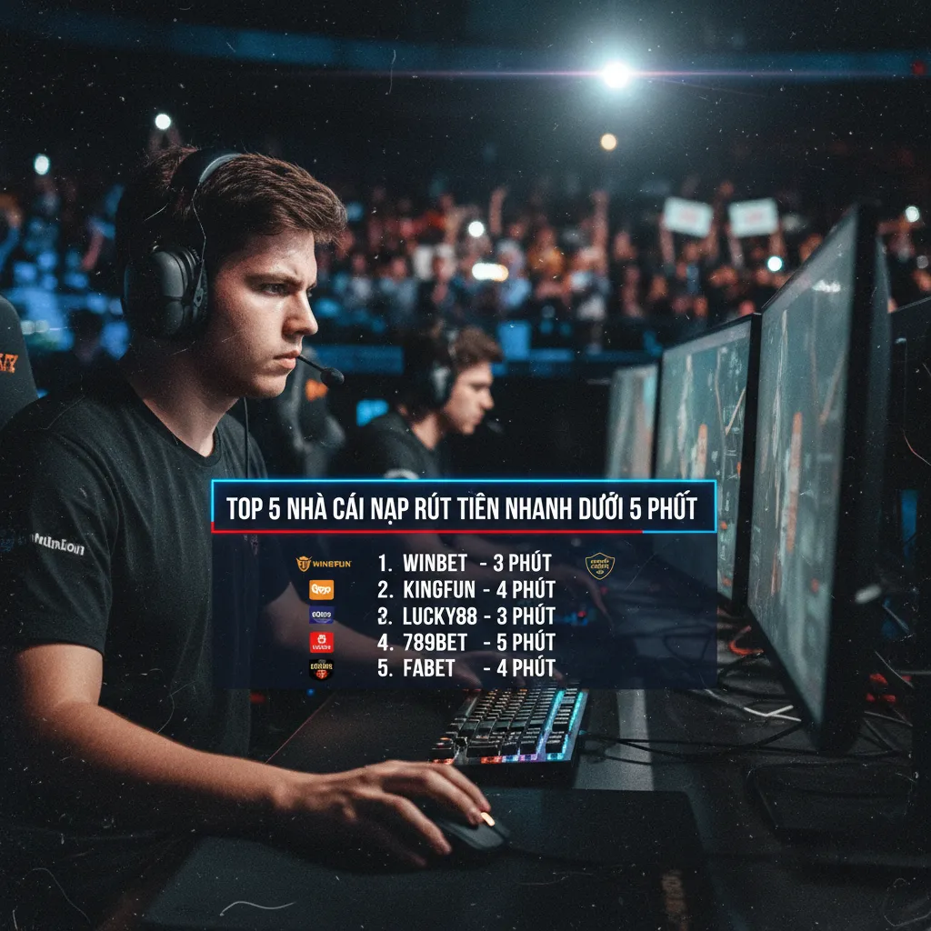 Top 5 nhà cái nạp rút tiền nhanh dưới 5 phút